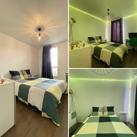 Duplex Moderne 8per&3ch&10 Min Disney&parking Free * Magny-le-Hongre